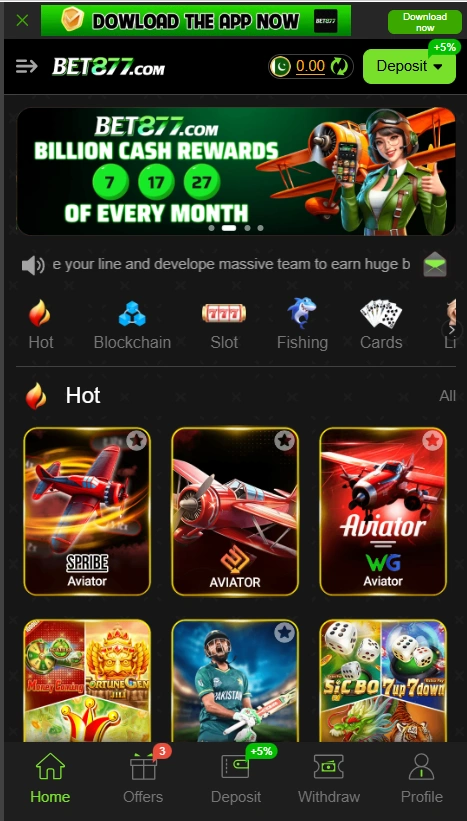 877 BET APK