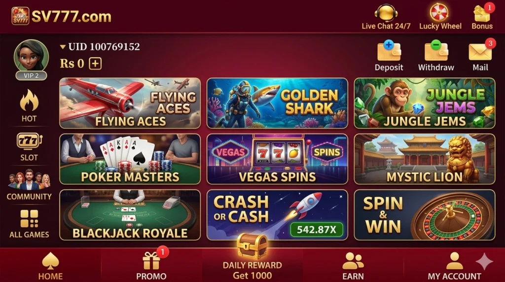 SV777 download