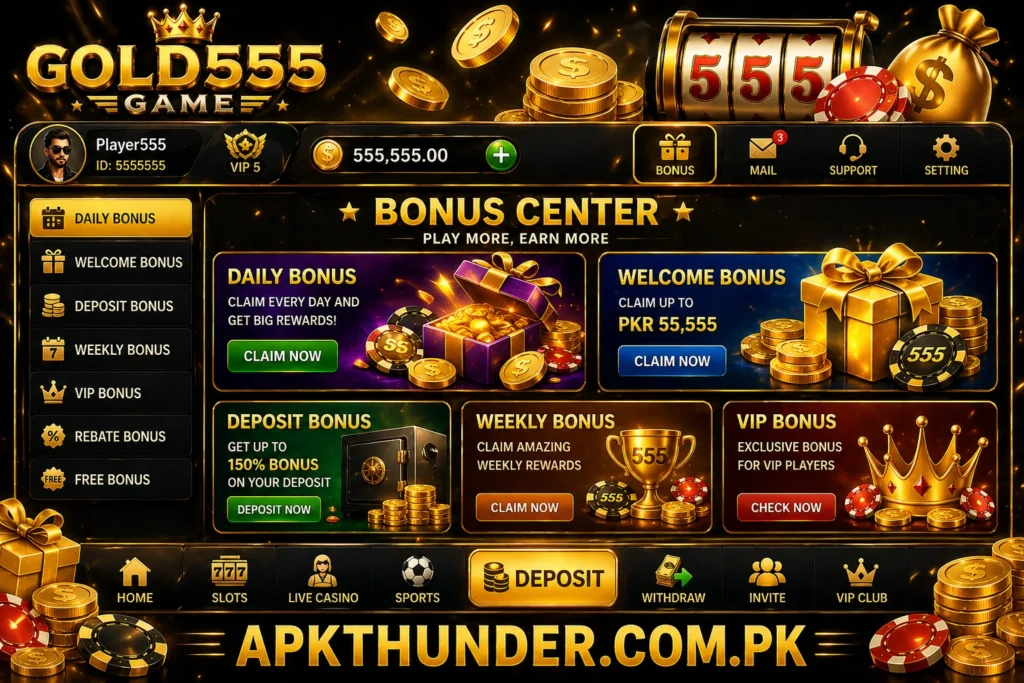 gold 555 download
