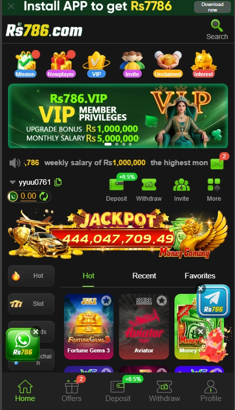 rs786 casino