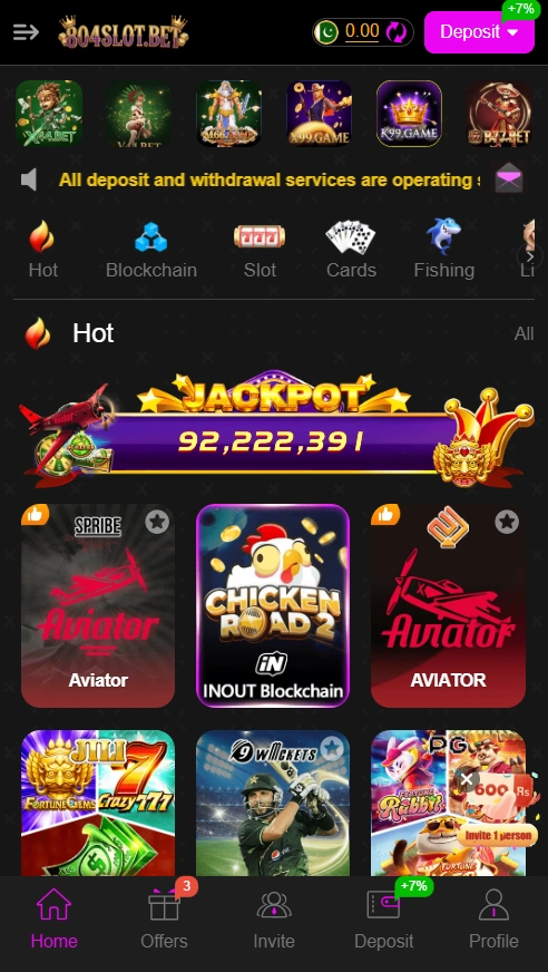 804 slotbet win