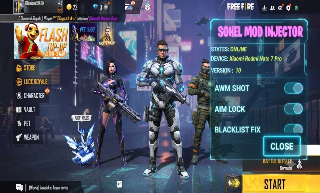 Download Sohel Mod Injector For android