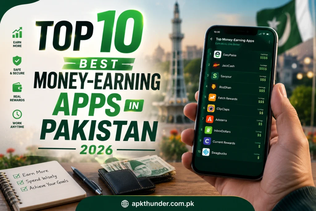 Top 10 Online Income Apps in Pakistan 2026 for Students and Freelancers