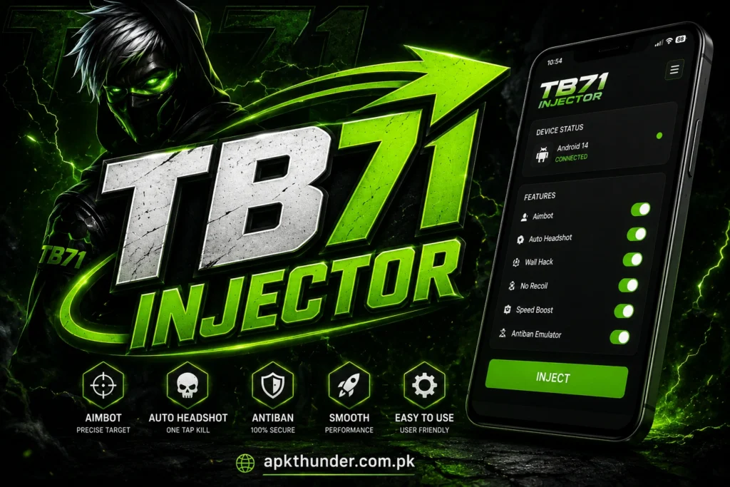 TB71 Injector APK Download Latest v1.129.17 For Free Fire
